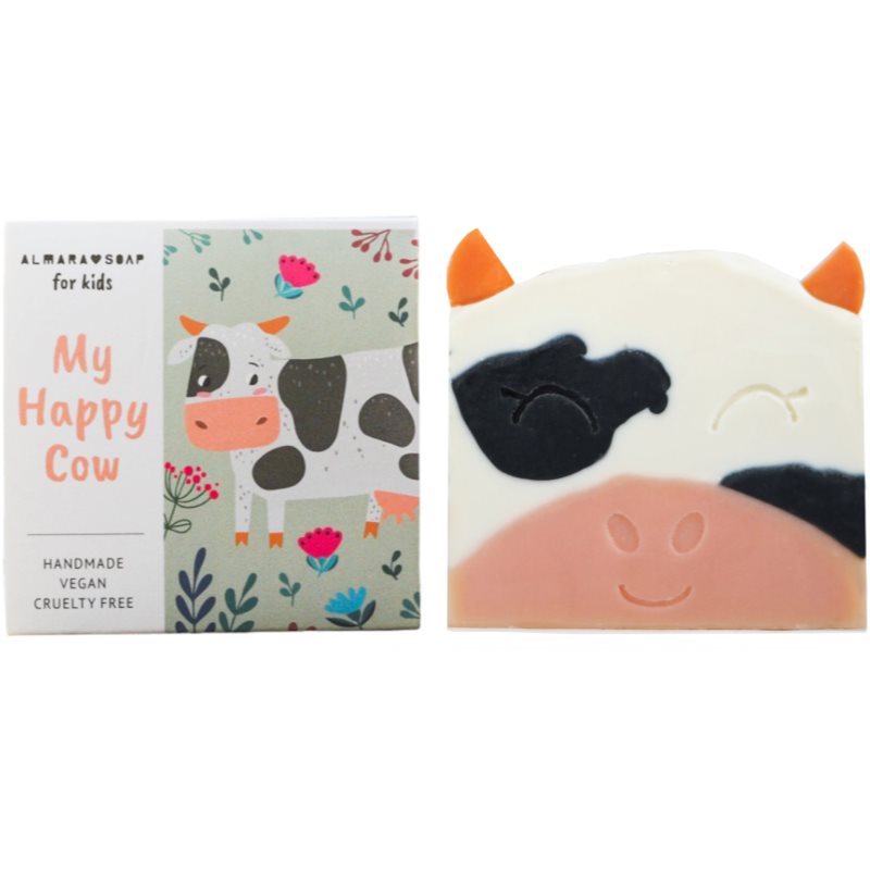 Almara Soap For Kids My Happy Cow ročno izdelano milo za otroke 100 g
