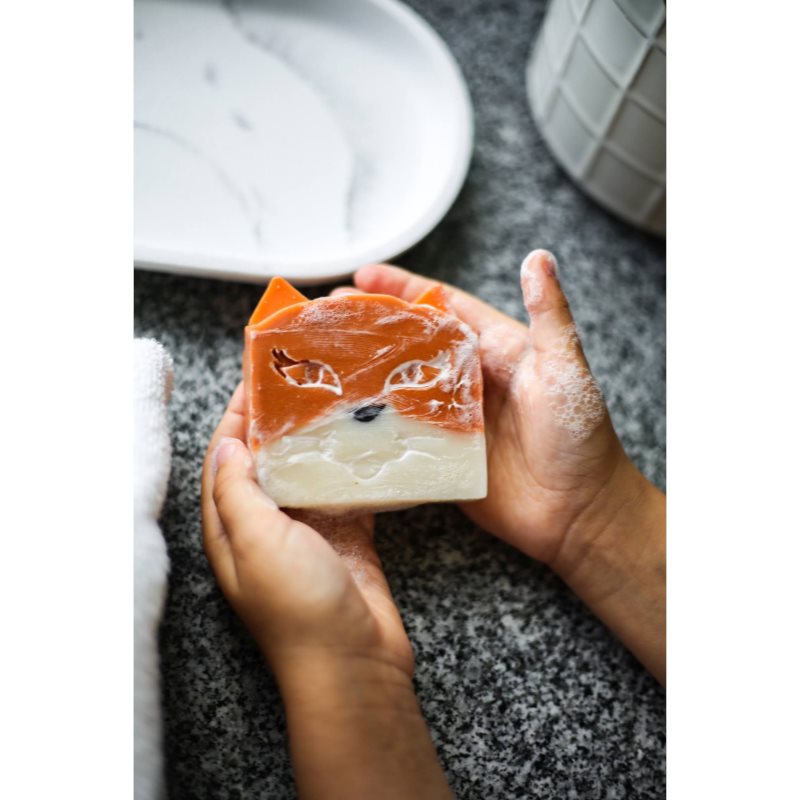Almara Soap My Happy Fox ručně vyráběné mýdlo pro děti 100 g (obrázek 4)