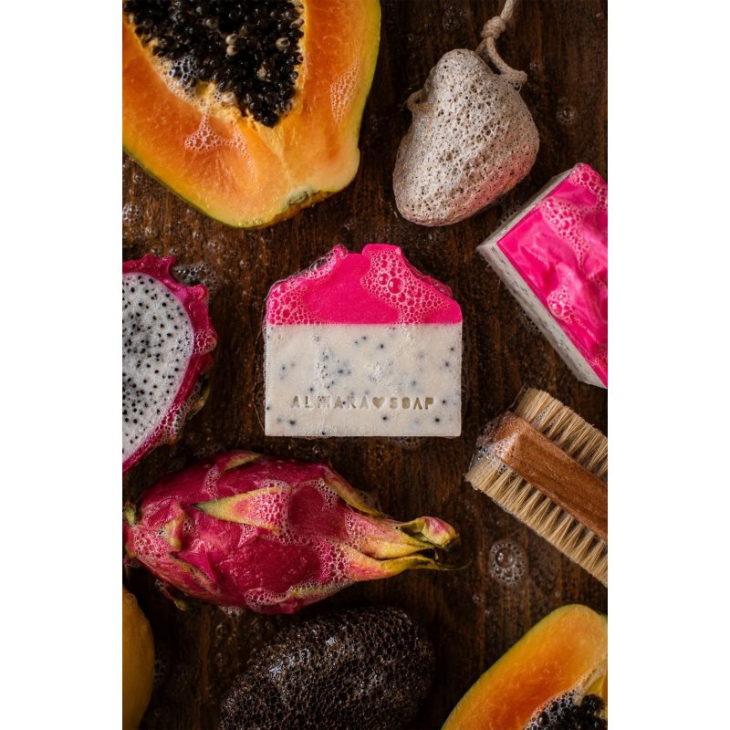 Almara Soap Fancy Tropical Neon handgemachte Seife 100 g (Bild 3)
