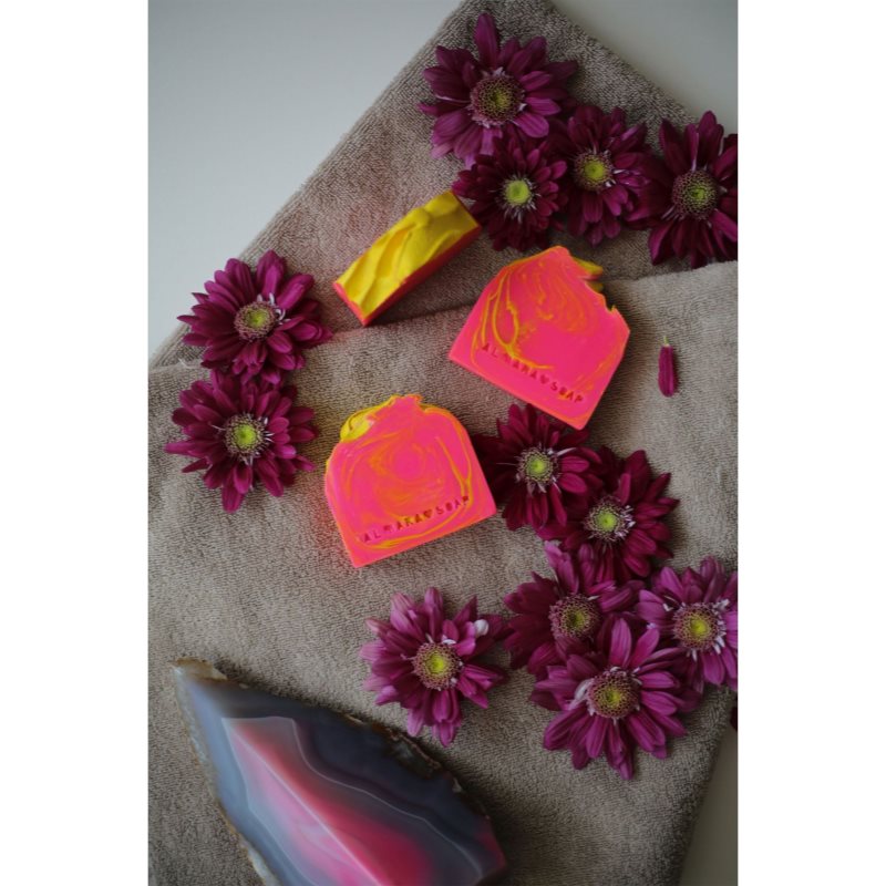 Almara Soap Fancy Pink Paradise handgemachte Seife 100 g (Bild 3)