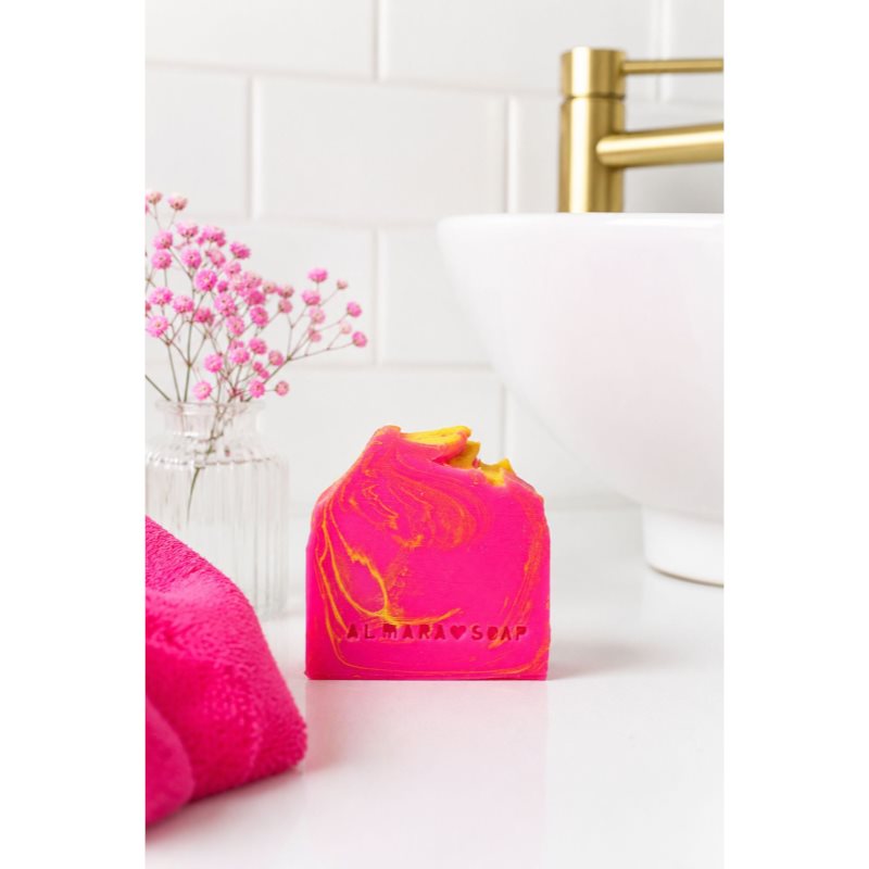 Almara Soap Fancy Pink Paradise handgemachte Seife 100 g (Bild 4)