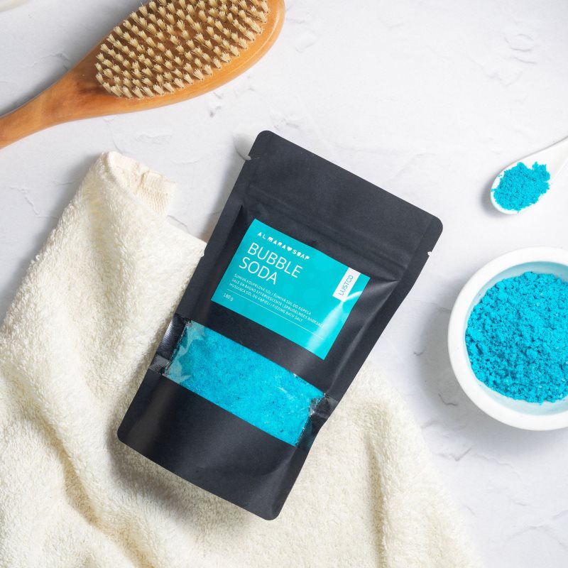Almara Soap Bath Salt Bubble Soda šumivá soľ do kúpeľa 180 g (obrázok 4)