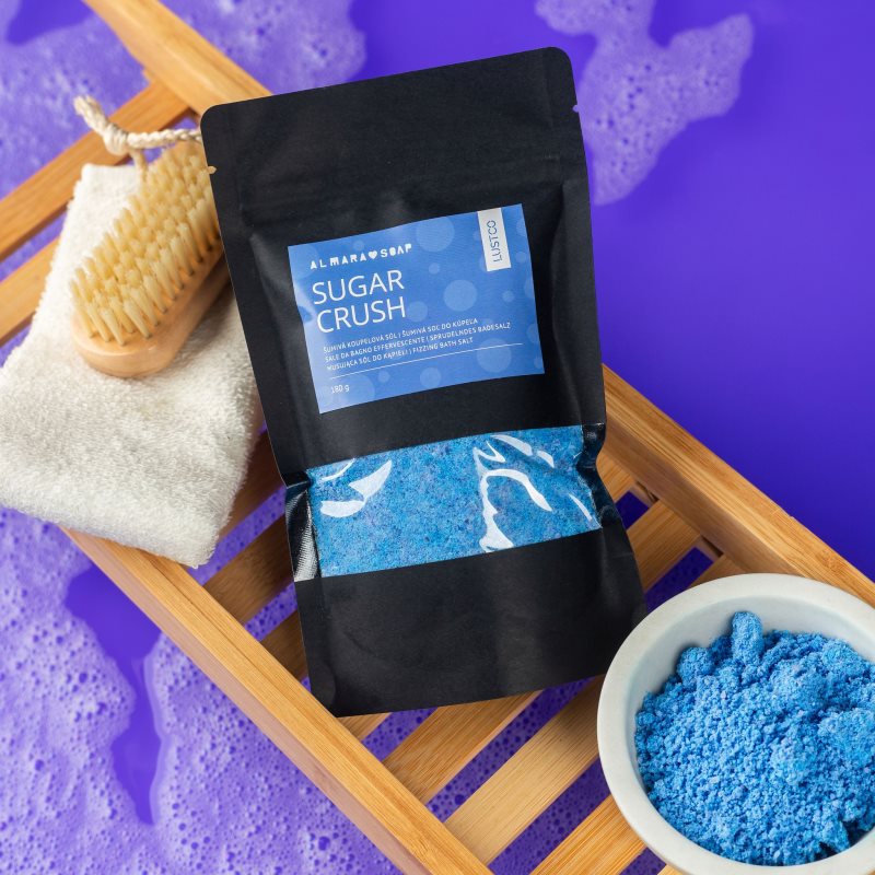 Almara Soap Bath Salt Sugar Crush šumivá soľ do kúpeľa 180 g (obrázok 3)