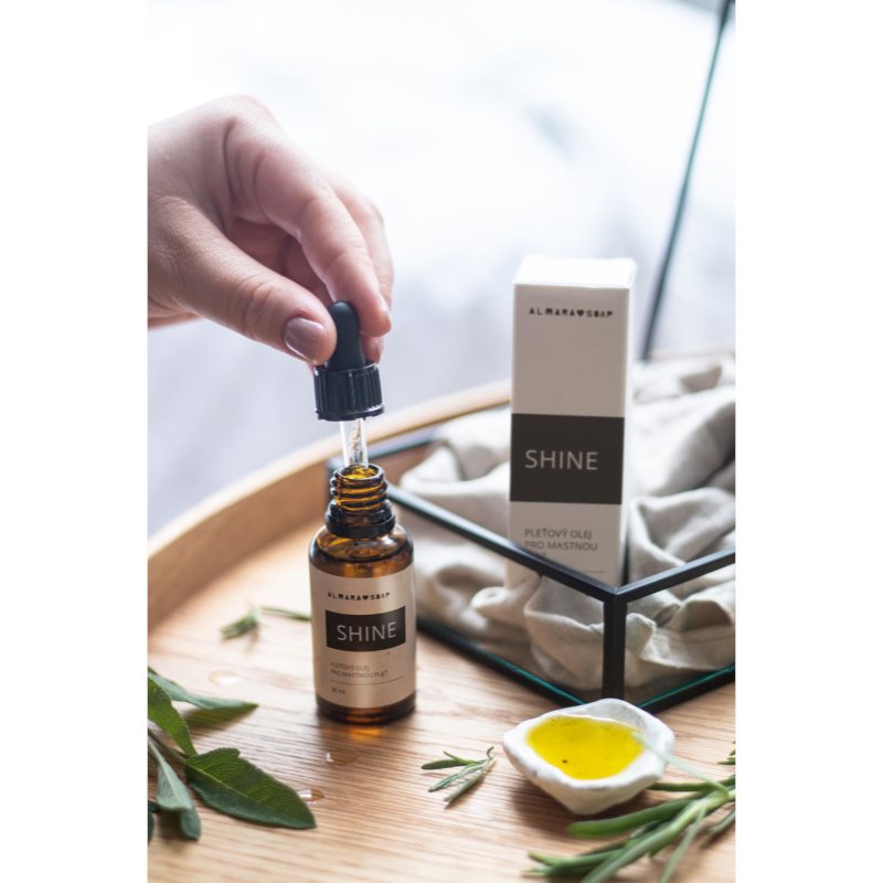 Almara Soap Shine Öl für fettige Haut 30 ml