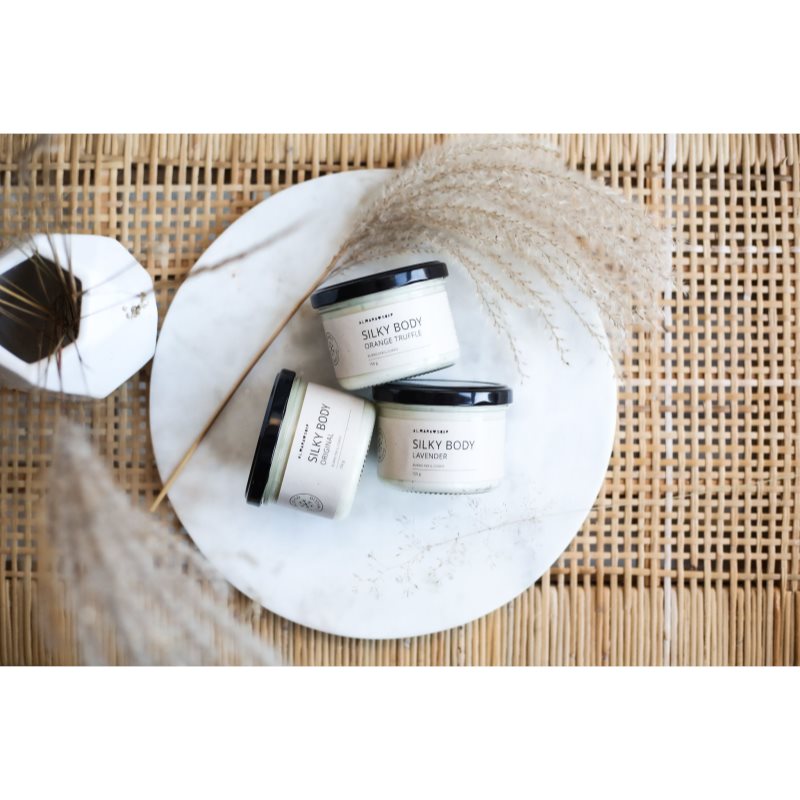 Almara Soap Silky Body geschlagene Körperbutter Levander 150 g
