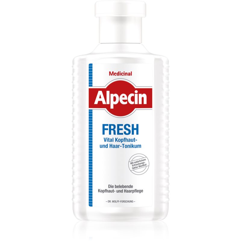 

Alpecin Medicinal Fresh освіжаючий тонік для жирної шкіри голови