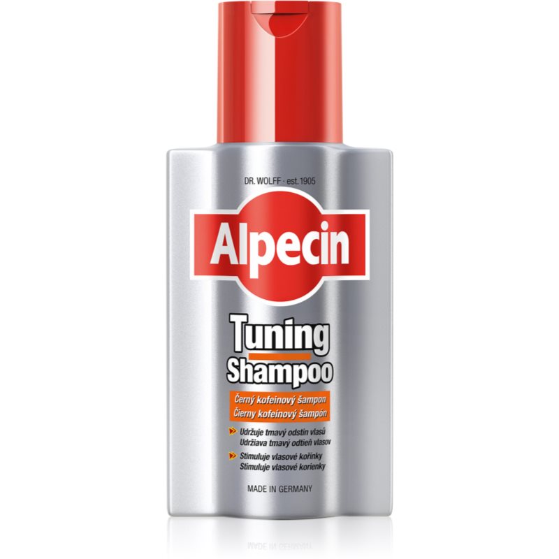Photos - Hair Dye Alpecin Tuning Shampoo toning shampoo for first grey hairs 200 ml 