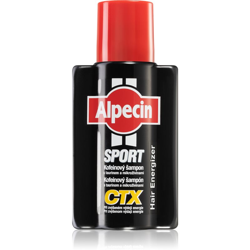 Alpecin Sport CTX nuo slinkimo apsaugantis plaukų, kuriems reikia daugiau energijos, šampūnas su kofeinu 75 ml