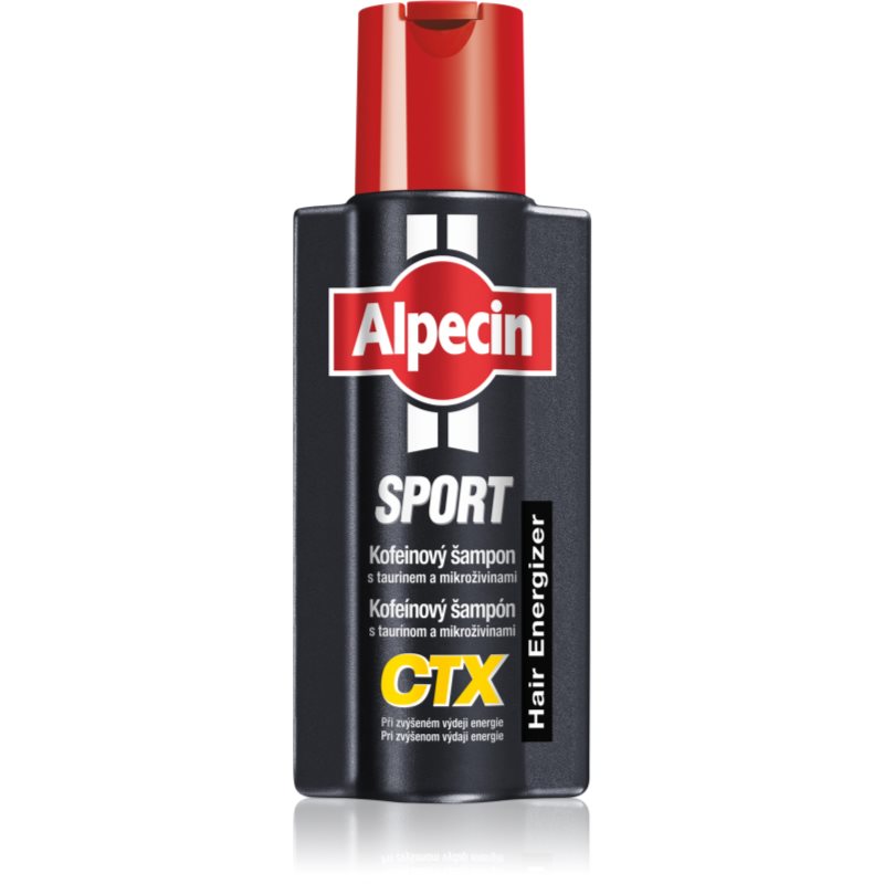 Alpecin Sport CTX koffeines sampon hajhullás ellen megnövekedett energiafelhasználás esetén 250 ml
