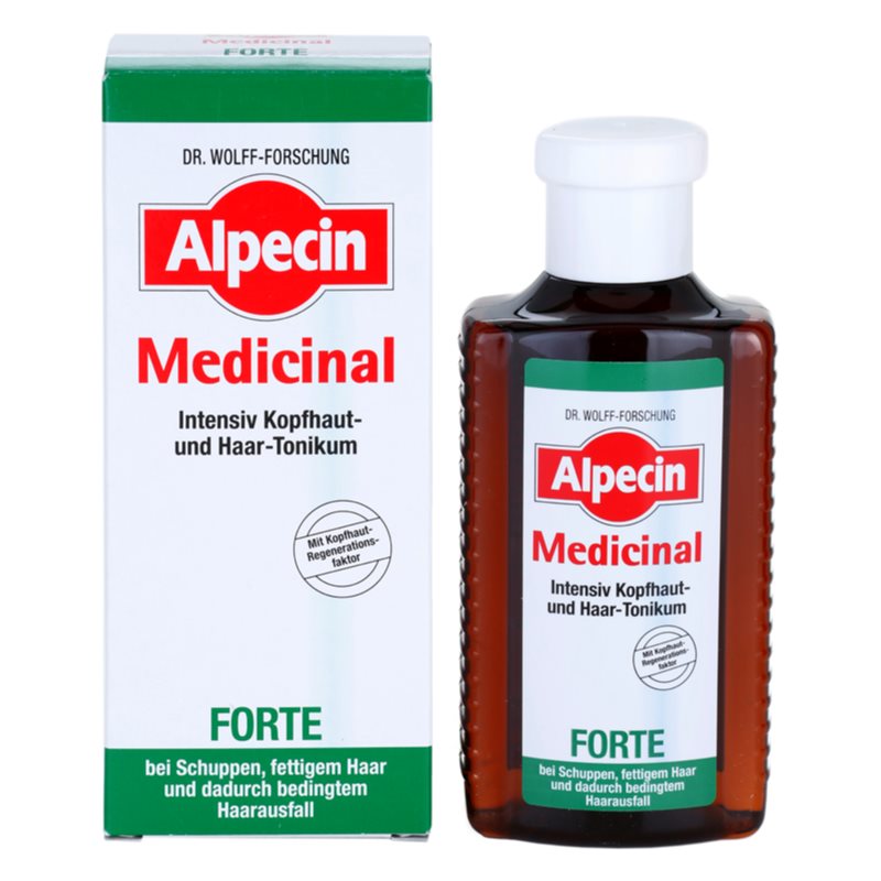 Alpecin Medicinal Forte інтенсивний тонік проти лупи та випадіння волосся резистентність 200 мл