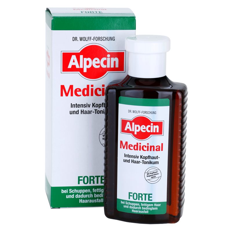 Alpecin Medicinal Forte інтенсивний тонік проти лупи та випадіння волосся резистентність 200 мл