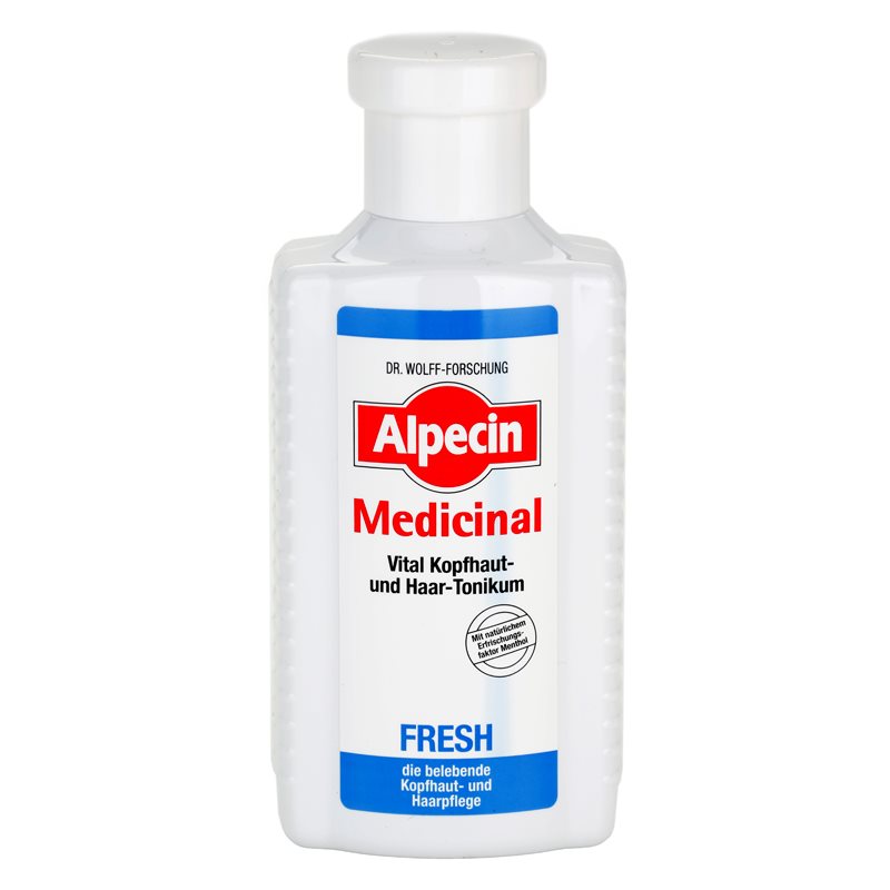 Alpecin Medicinal Fresh osvežilni tonik za mastno lasišče 200 ml