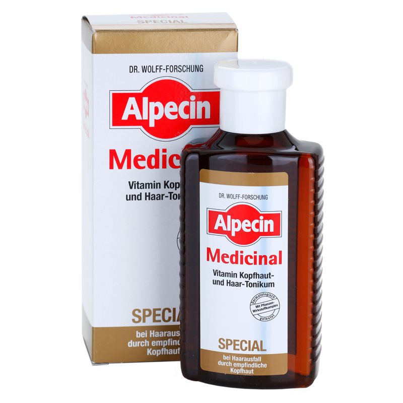 Alpecin Medicinal Special тонік проти випадіння волосся для чутливої шкіри голови 200 мл