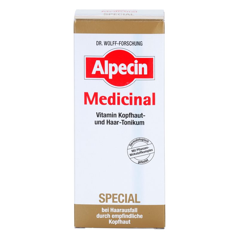 

Alpecin Medicinal Special тонік проти випадіння волосся для чутливої шкіри голови