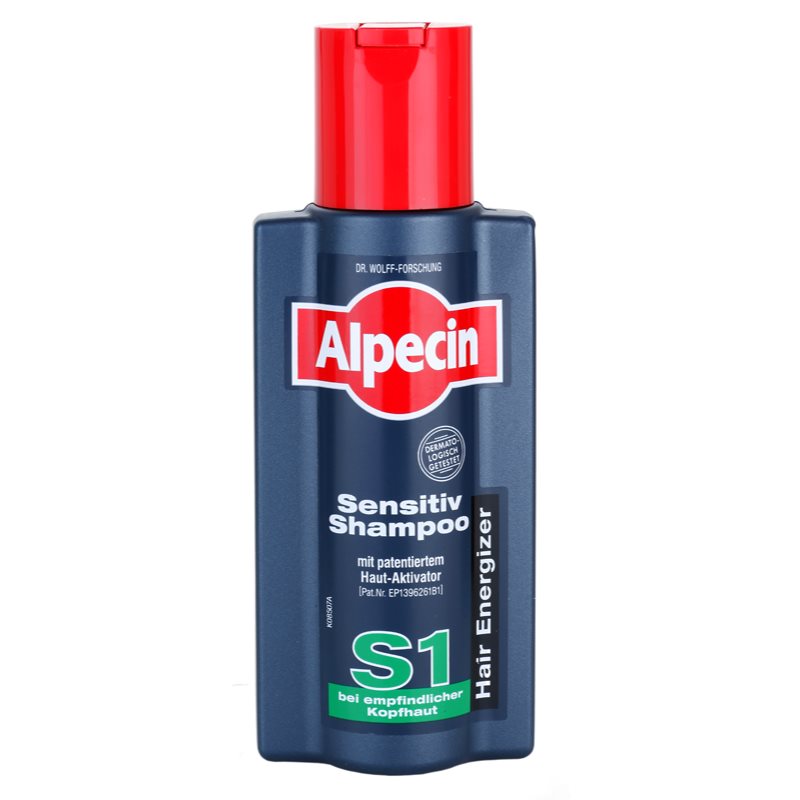 

Alpecin Hair Energizer Sensitiv Shampoo S1 активуючий шампунь для чутливої шкіри голови