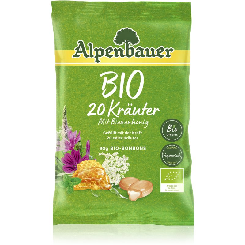 Alpenbauer BIO 20 byliniek cukríky v BIO kvalite 90 g