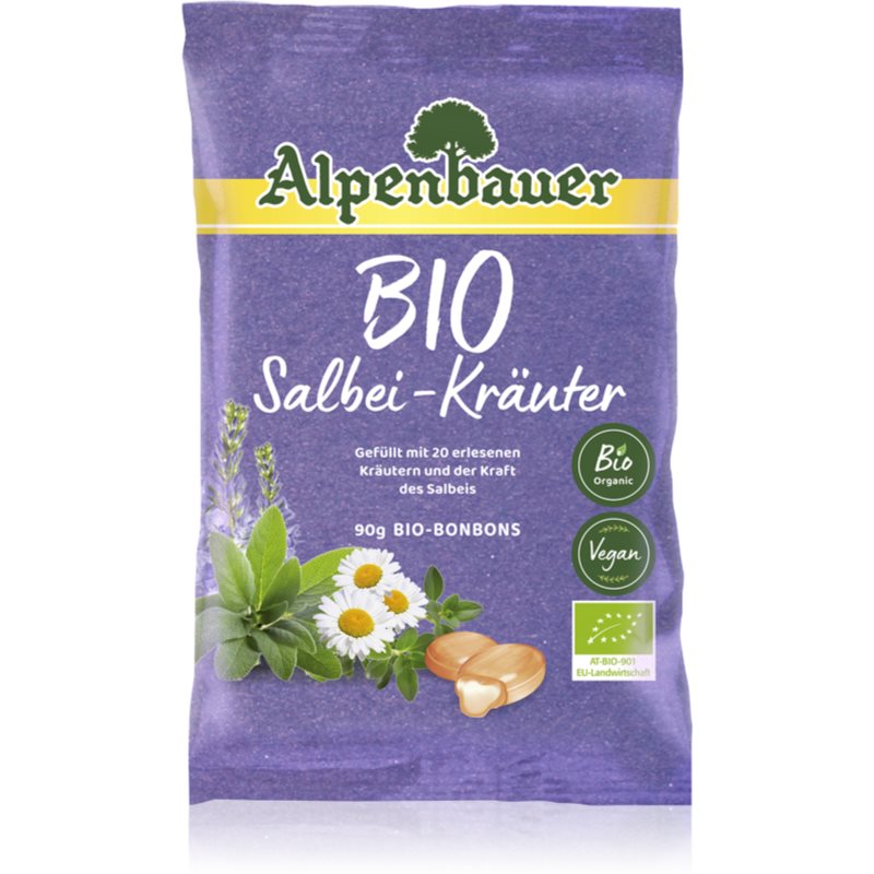 E-shop Alpenbauer BIO Šalvěj – bylinky bonbóny v BIO kvalitě 90 g