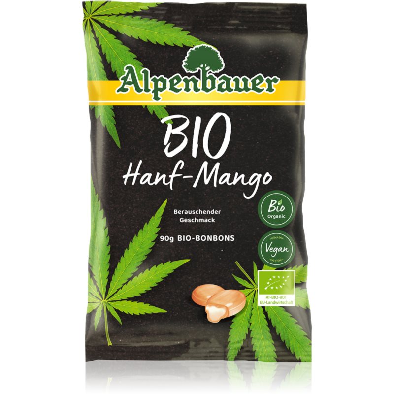 Alpenbauer BIO Konope – mango cukríky v BIO kvalite 90 g