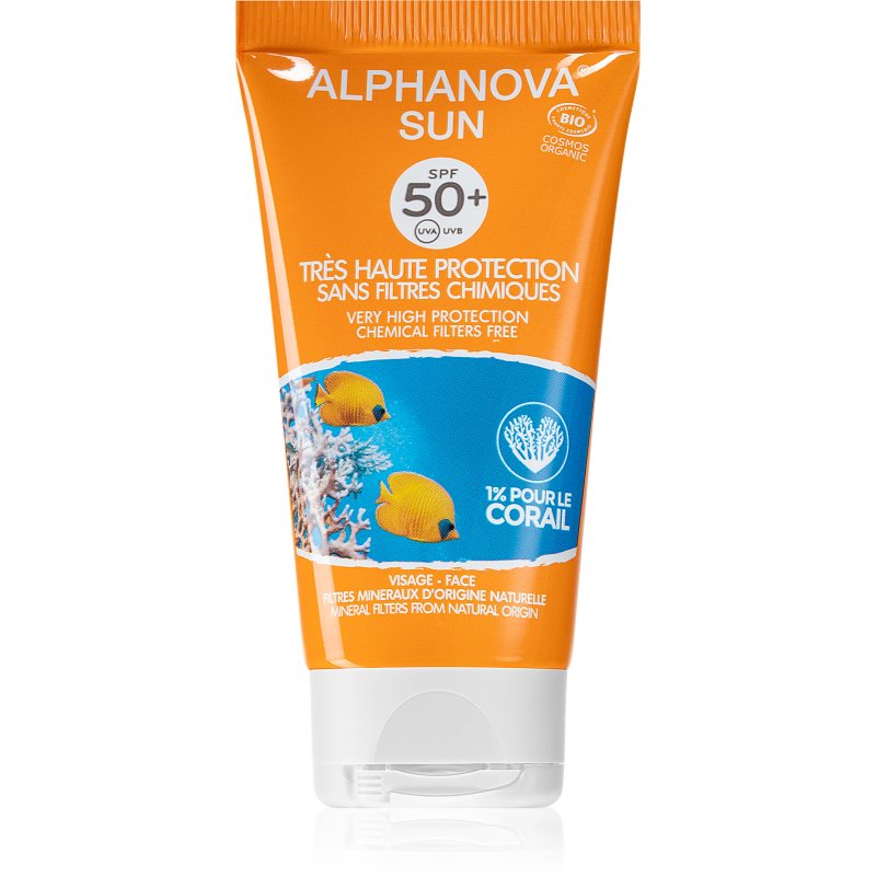 Alphanova Sun krema za sončenje za obraz SPF 50+ 50 g