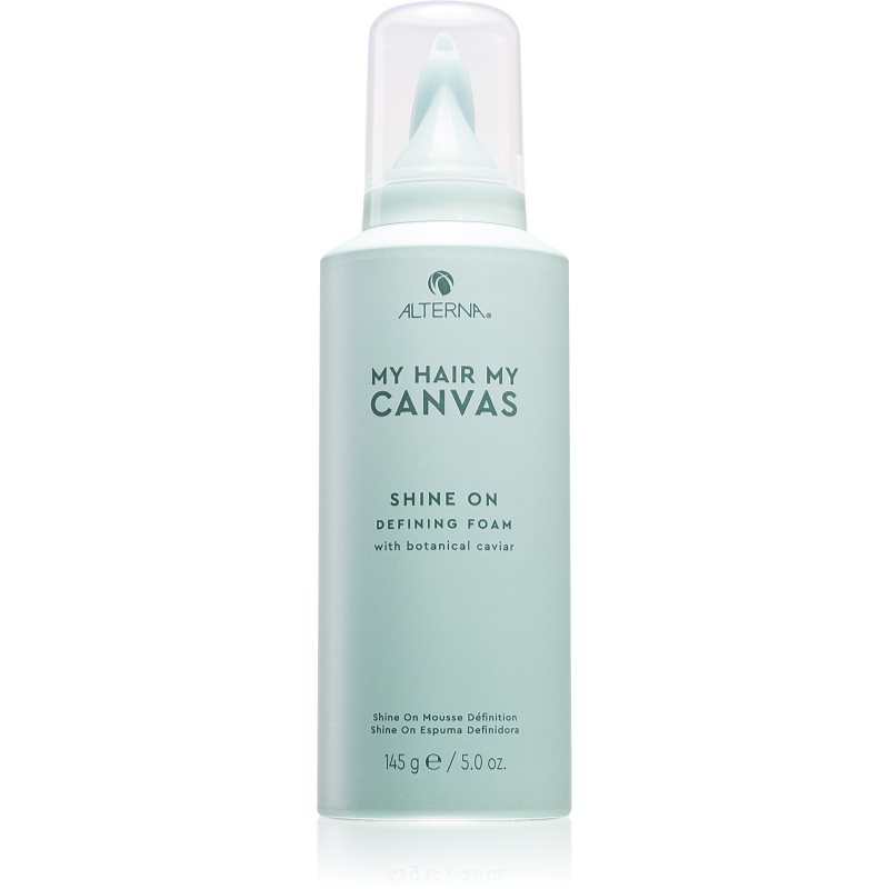 Alterna My Hair My Canvas Shine On Luxury Volumising Mousse For Definition And Shape 145 G