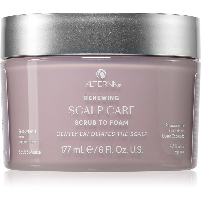 Alterna Scalp Care Scrub To Foam exfoliační šampon se zklidňujícím účinkem 177 ml