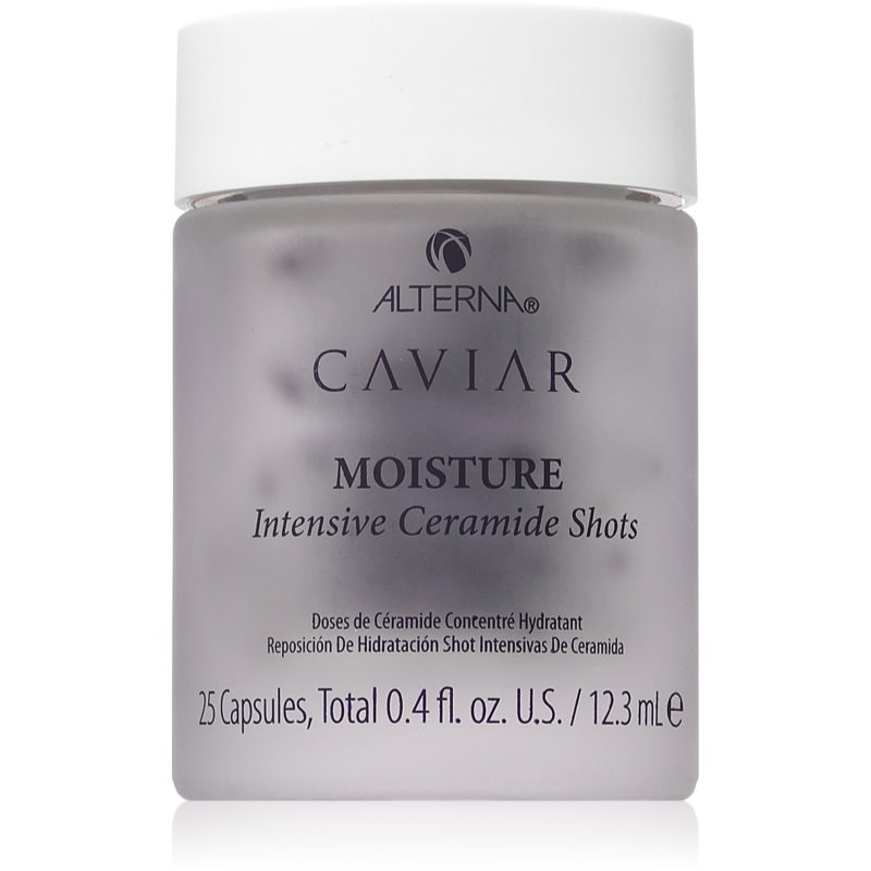 Alterna Caviar Moisture Intensive Ceramide Shots kapsle s aktivními ceramidy na vlasy 12.3 ml