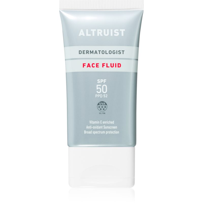 Altruist Face Fluid opalovací krém na obličej SPF 50 50 ml