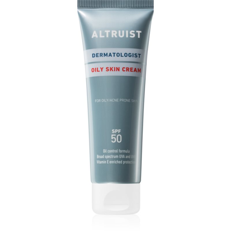 Altruist Oily Skin Cream krema za sončenje za mastno kožo SPF 50 50 ml