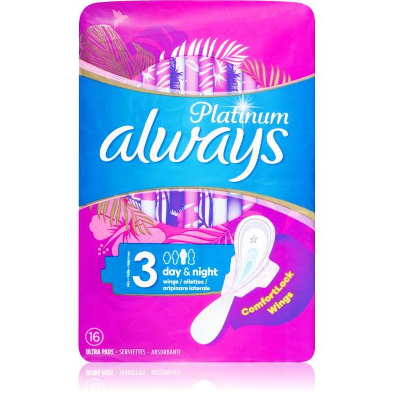 Always Platinum Day & Night прокладки гігієнічні 16 кс