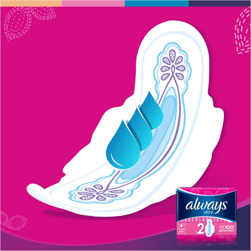 Always Ultra Super Serviettes Hygiéniques 32 Pcs