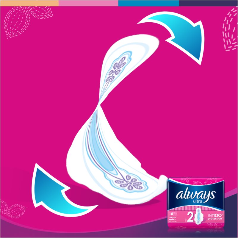 Always Ultra Super Serviettes Hygiéniques 32 Pcs
