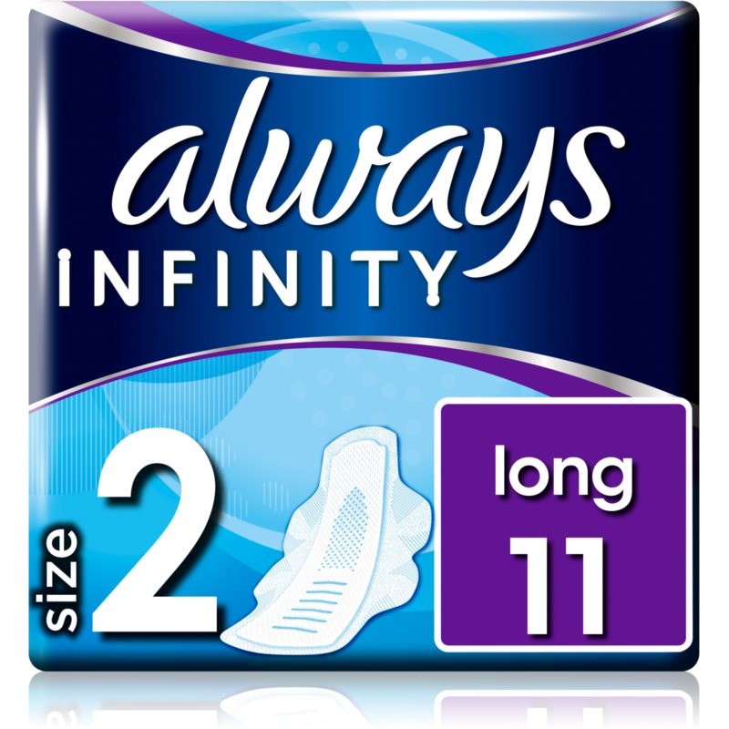 Always Infinity Long Size 2 egészségügyi betétek 11 db