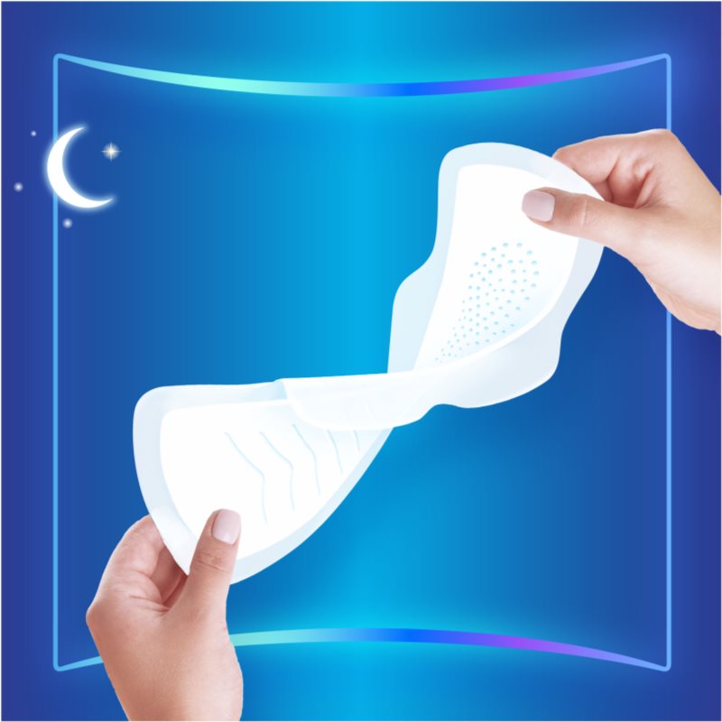 Always Infinity Night Size 3 Serviettes Hygiéniques Pour La Nuit 10 Pcs