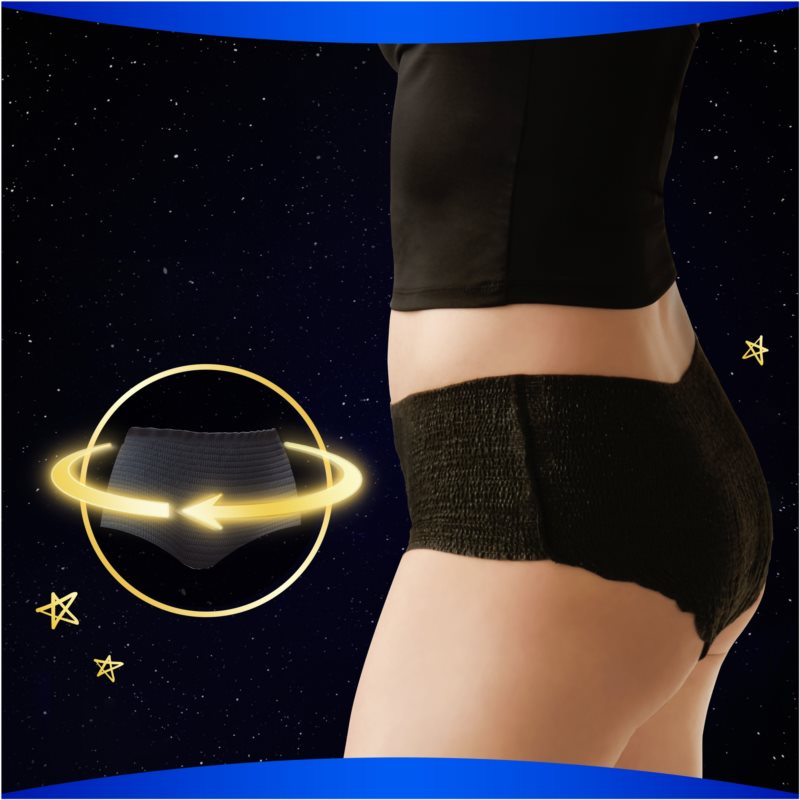 Always Secure Night Pants Period Knickers 3 Pc