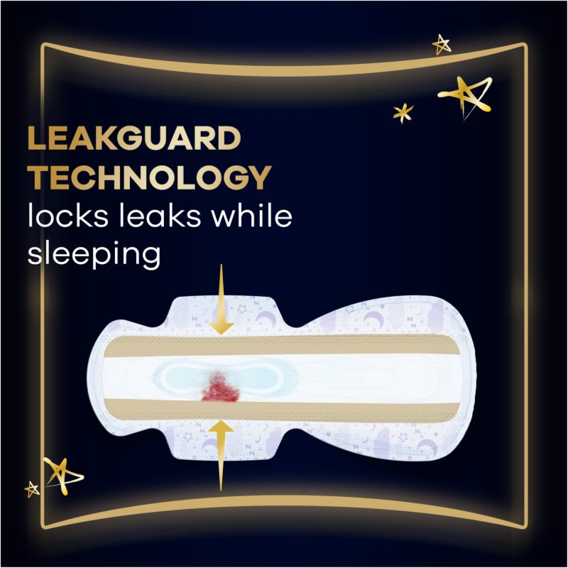 Always Ultra Secure Night Extra Size 5 vložky na noc 32 ks (obrázek 5)