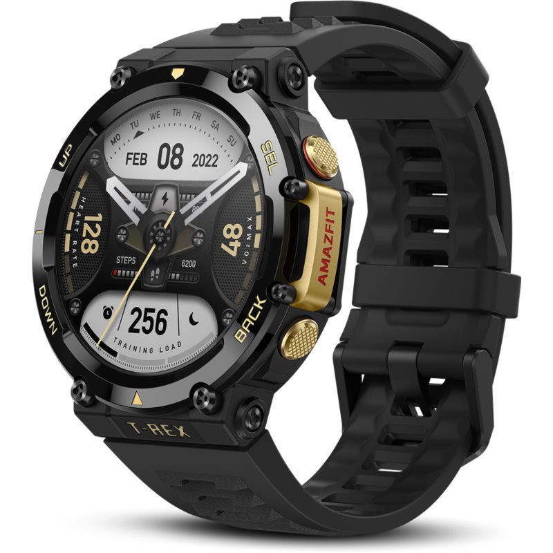 Amazfit T-Rex 2 chytré hodinky barva Astro Black & Gold 1 ks