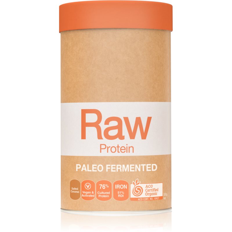 E-shop Amazonia Raw Protein Paleo Fermented rostlinný protein příchuť Salted Caramel 500 g