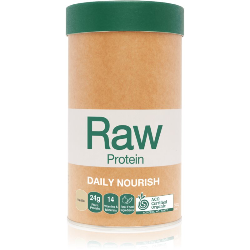Amazonia Raw Protein Daily Nourish rastlinný proteín príchuť Vanilla 500 g
