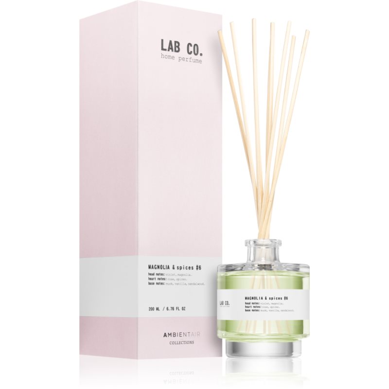 Ambientair Lab Co. Magnolia & Spices Diffuseur D'huiles Essentielles 200 Ml
