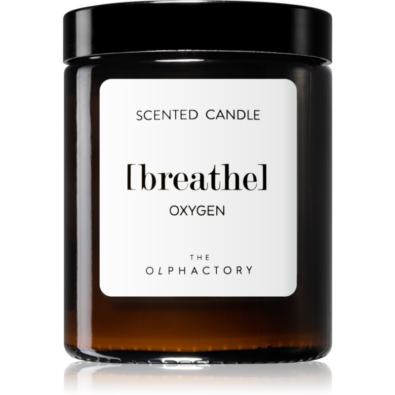 Ambientair The Olphactory Oxygen scented candle (brown) Breathe 135 g
