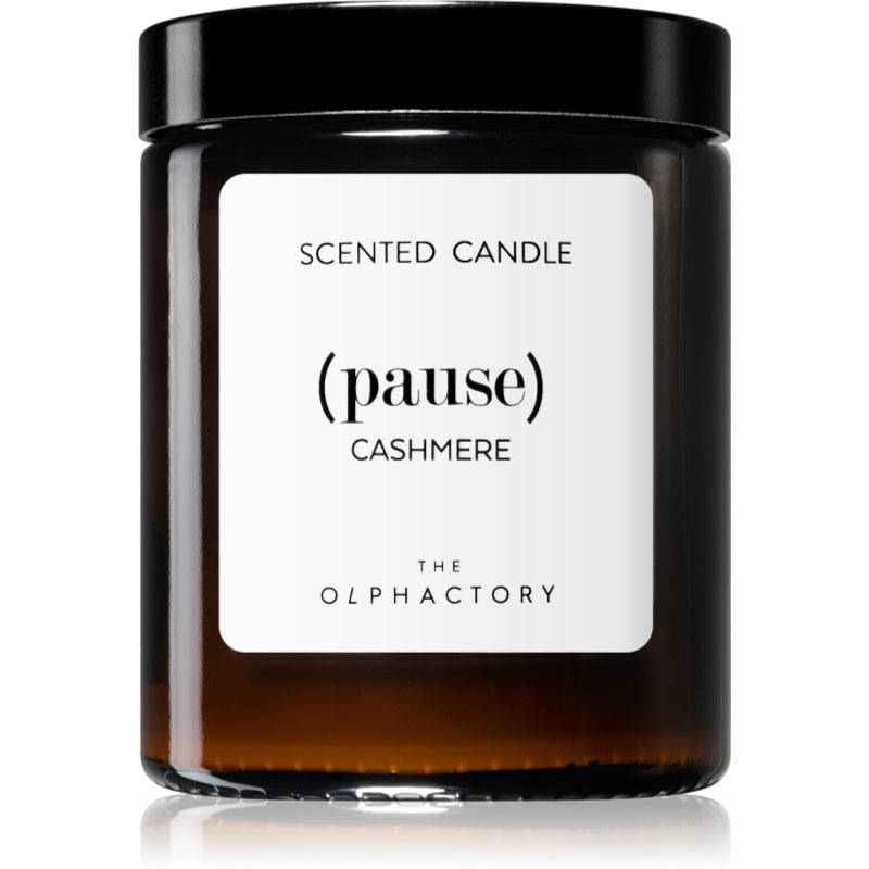 Ambientair The Olphactory Cashmere Scented Candle (brown) Pause 135 G