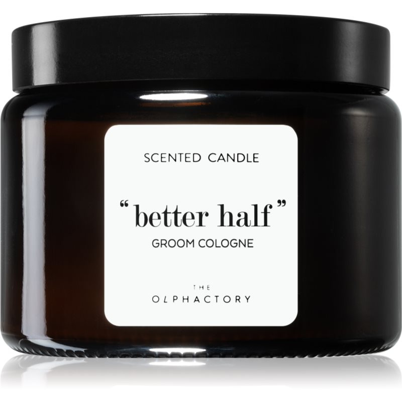 Ambientair The Olphactory Groom Cologne Scented Candle (brown) Better Half 360 G