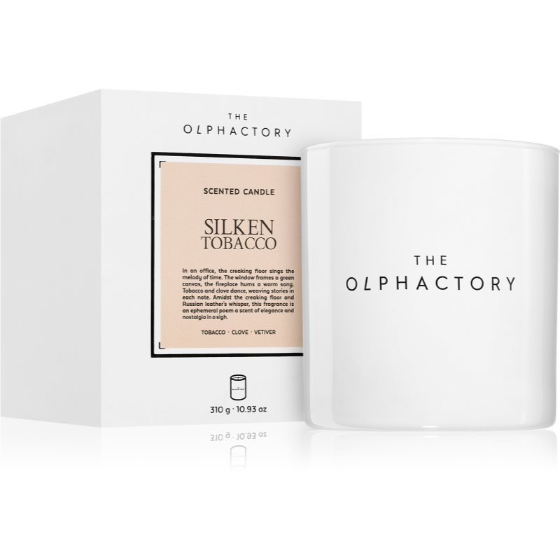 Ambientair Ambientair The Olphactory White Insignia Silken Tobacco αρωματικό κερί 310 γρ