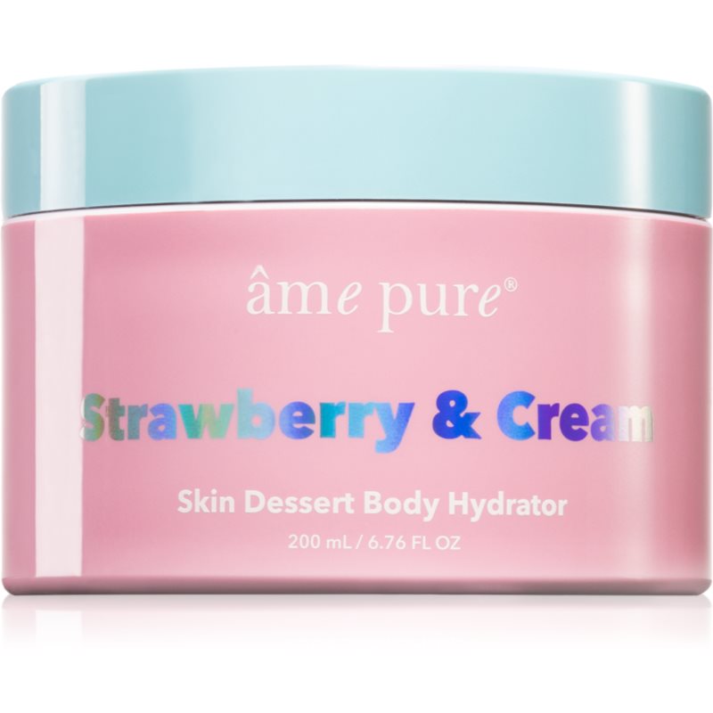 ame pure Strawberry & Cream Skin Dessert Body Hydrator moisturising body cream with strawberry aroma