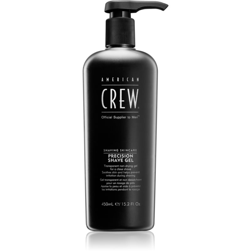 American Crew Shave & Beard Precision Shave Gel shaving gel for sensitive skin 450 ml
