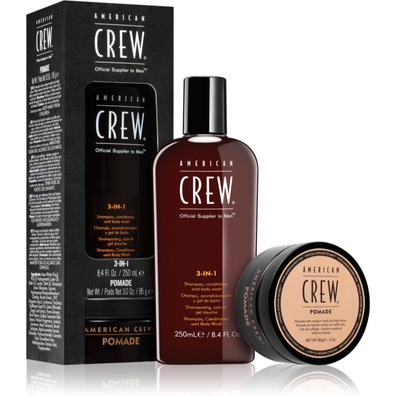 American Crew Grooming Collection Collection Kit dovanų rinkinys vyrams