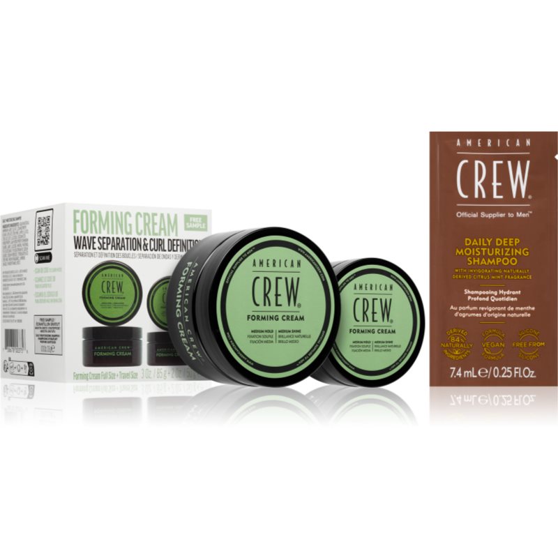 American Crew Forming Cream Duo Gift Set set (pentru păr) pentru bărbați
