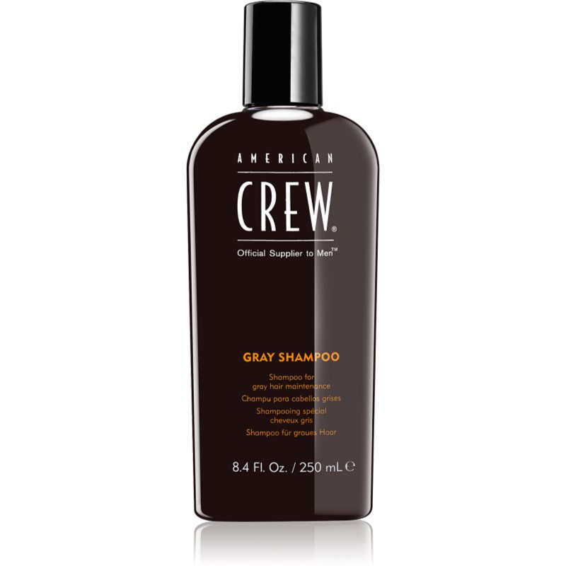 American Crew Hair & Body Gray Shampoo šampūnas žiliems plaukams 250 ml
