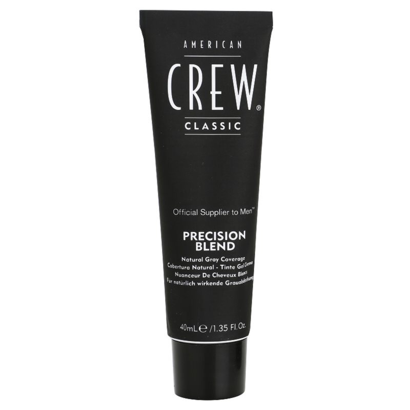 American Crew Classic Precision Blend barva za lase za sive lase odtenek 5-6 Medium Ash 3x40 ml