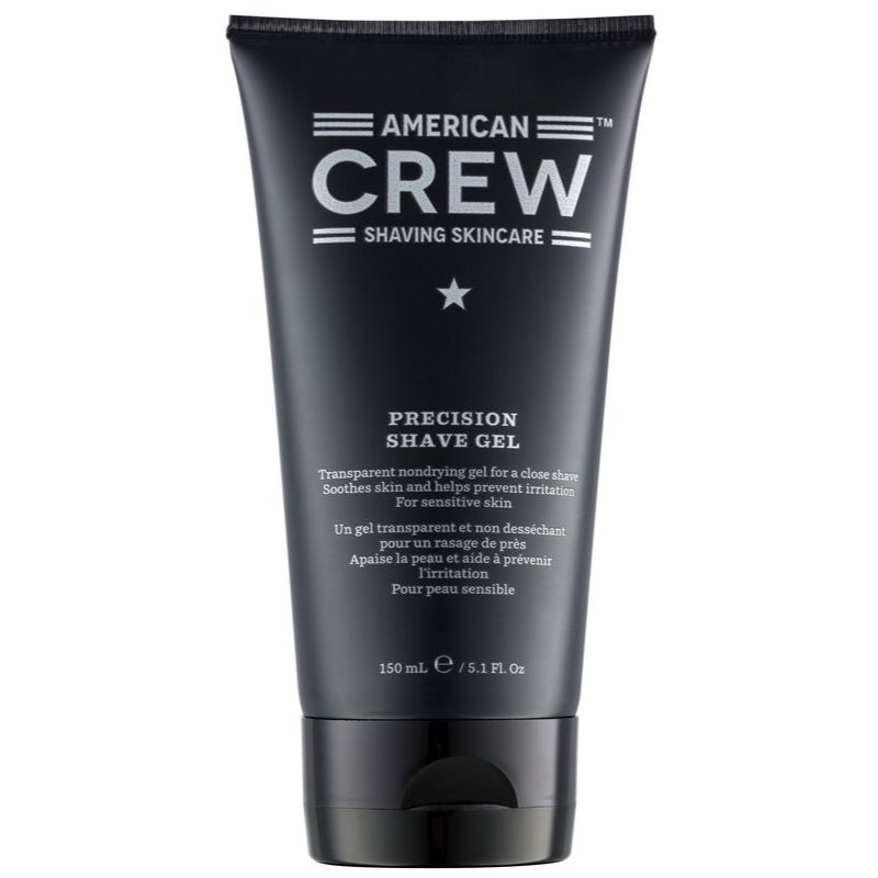 

American Crew Shave & Beard Precision Shave Gel гель для гоління для чутливої шкіри